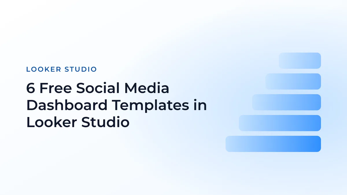 6 Free Social Media Dashboard Templates in Looker Studio
