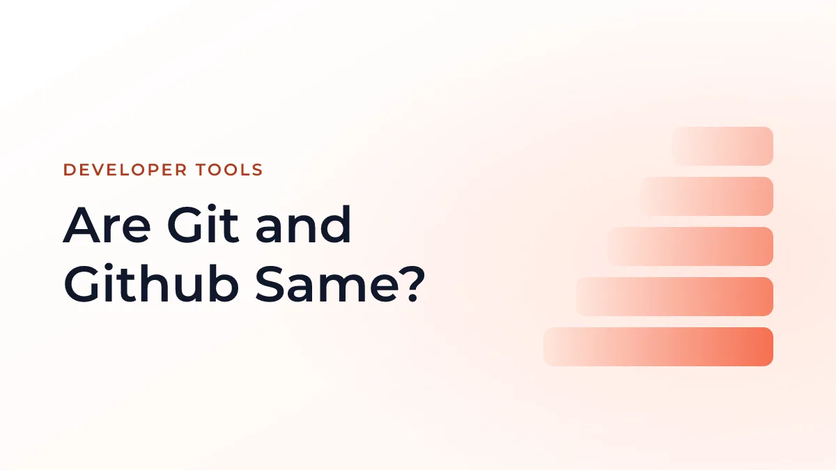 Are Git and Github Same?