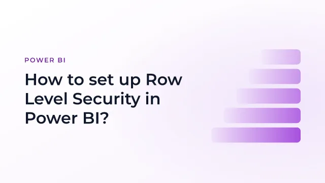 How to set up Row Level Security in Power BI?